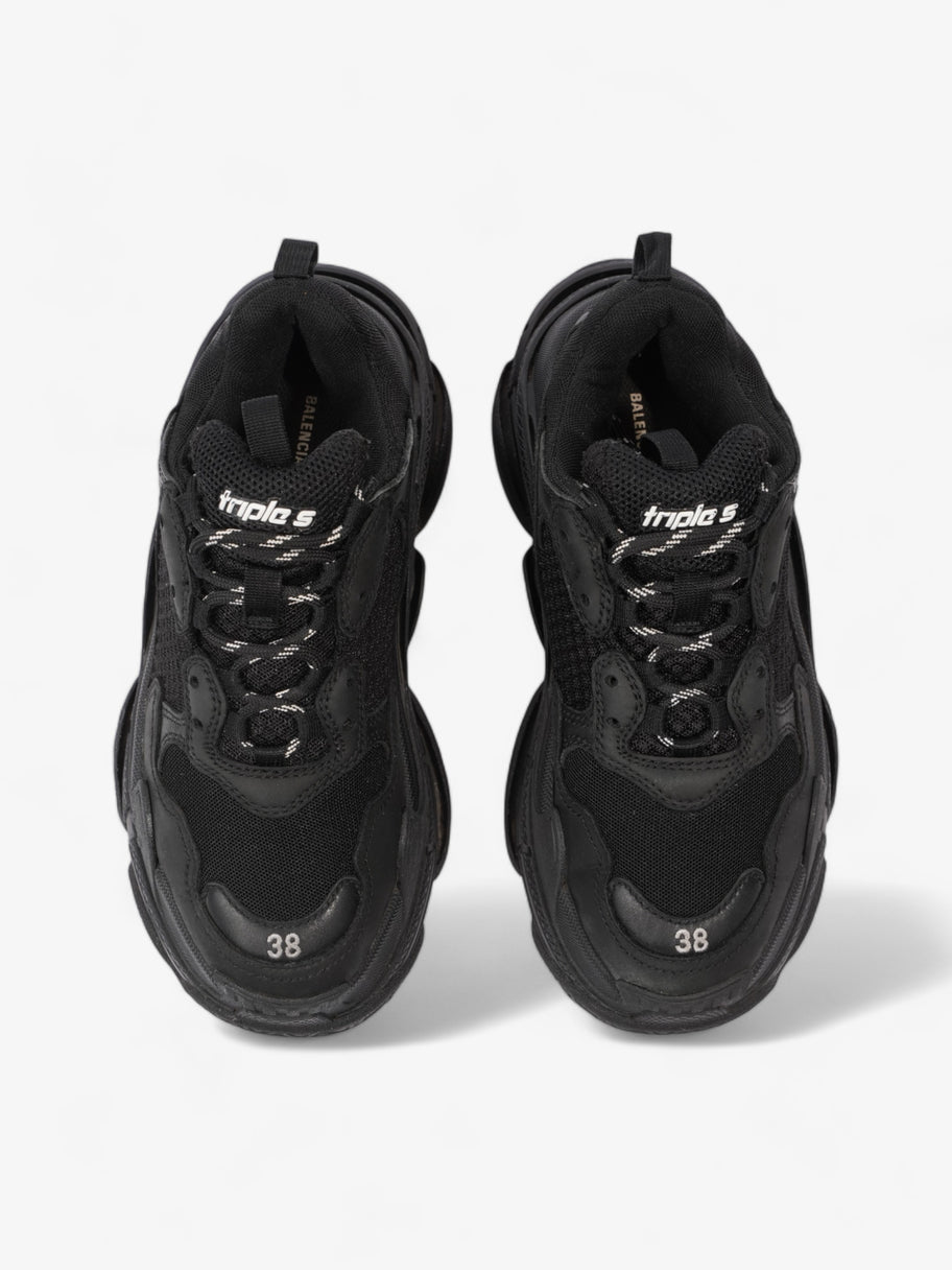 Balenciaga Triple S Black Mesh EU 38 UK 5 Image 8