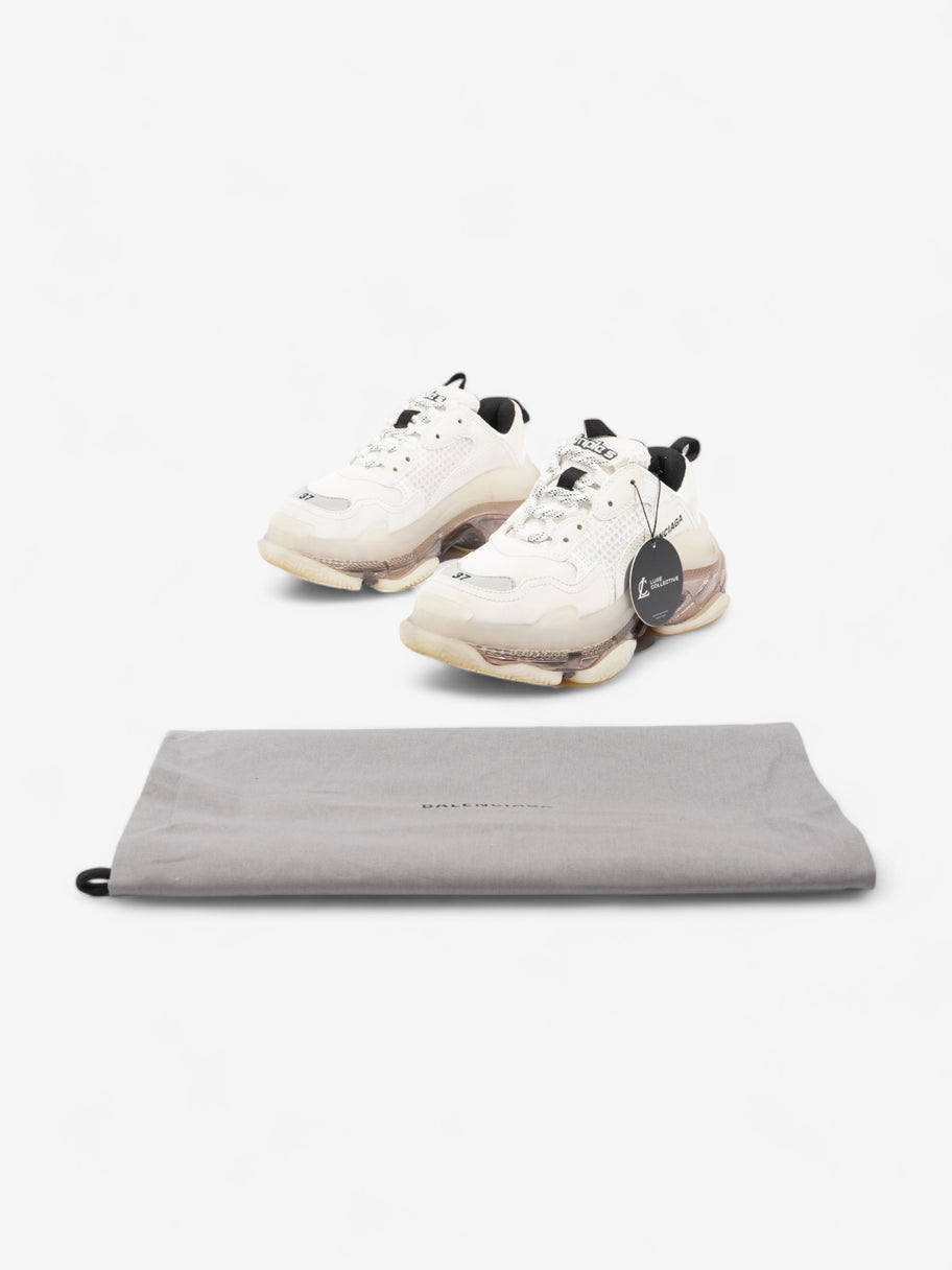 Triple S Clear sole White / Grey / Black Mesh EU 37 UK 4 Image 10