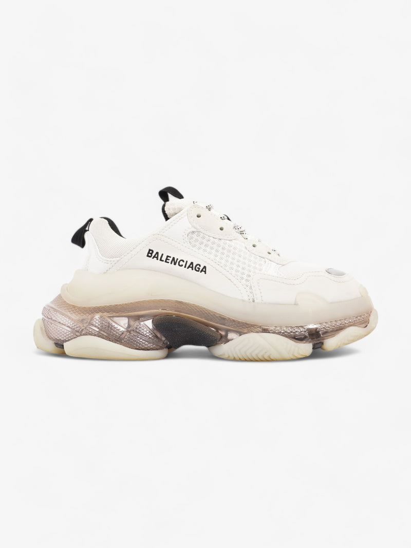  Triple S Clear sole White / Grey / Black Mesh EU 37 UK 4