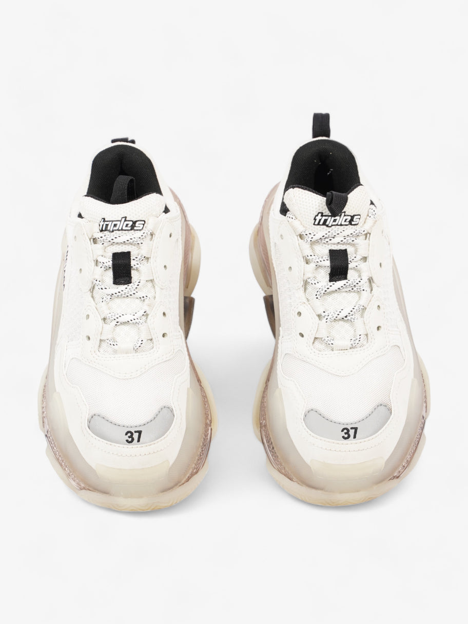 Triple S Clear sole White / Grey / Black Mesh EU 37 UK 4 Image 8