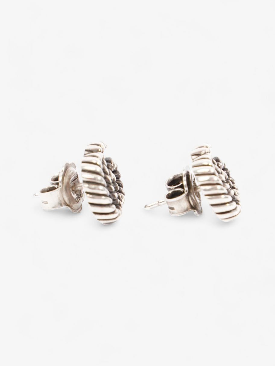 Gucci GG Stud Earrings Silver Silver Sterling Image 3