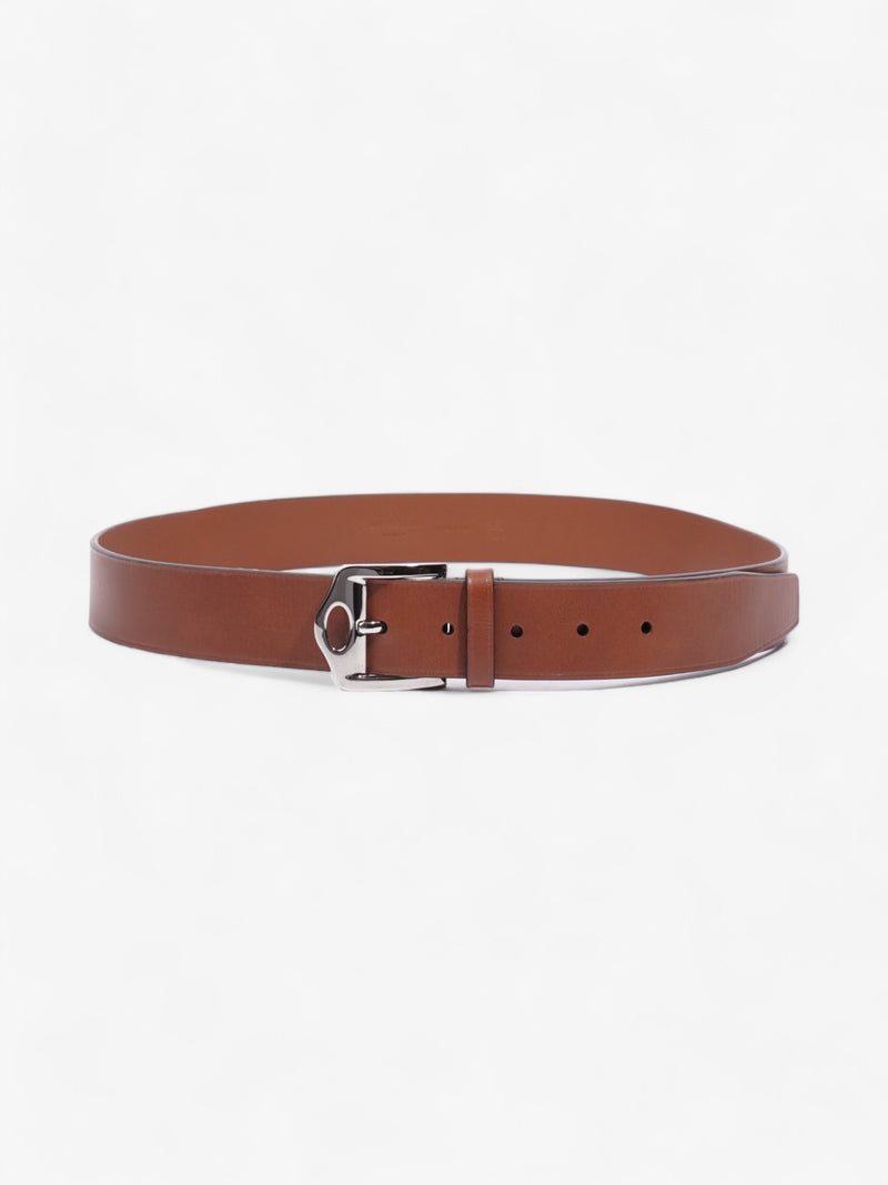  Burberry Buckle Belt Brown  Leather 90cm 36