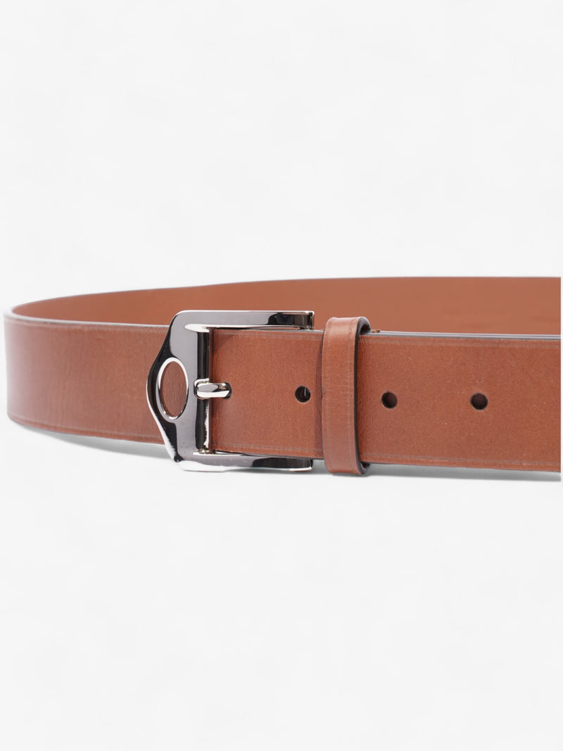  Burberry Buckle Belt Brown  Leather 90cm 36