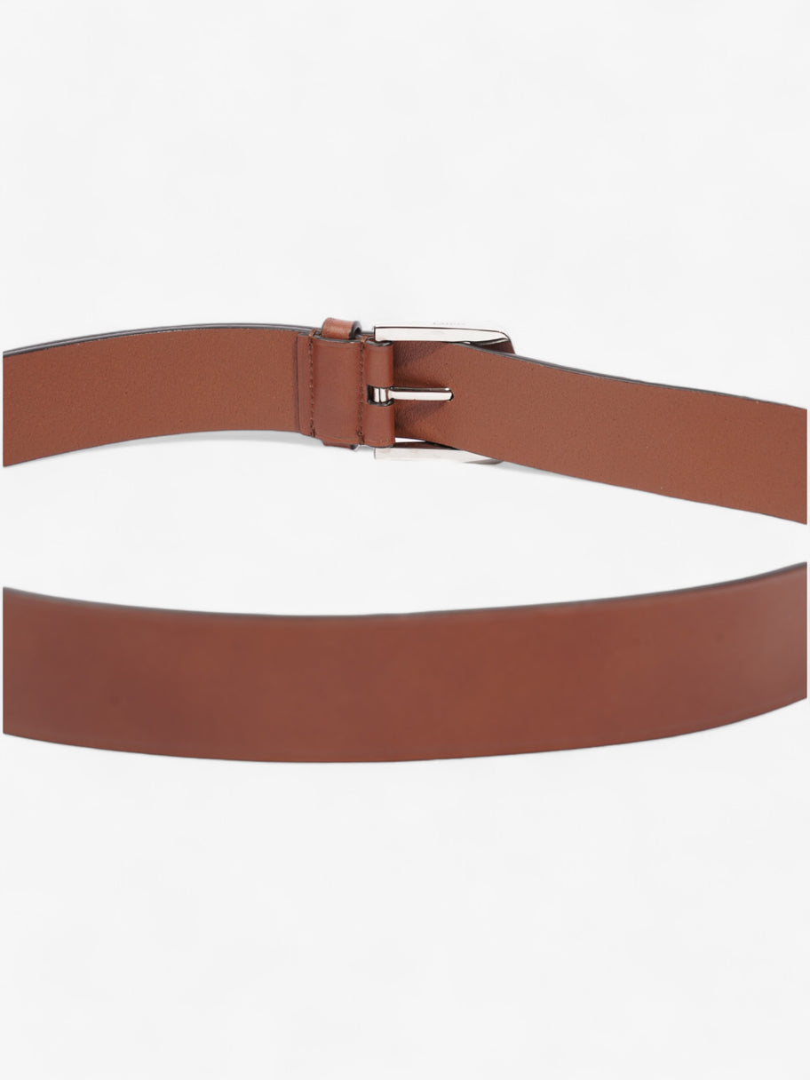 Burberry Buckle Belt Brown  Leather 90cm 36