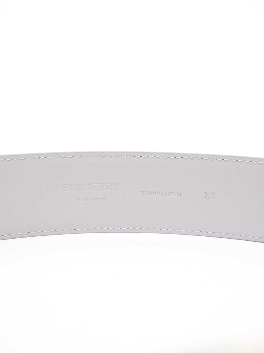 TB Belt Grey Leather Medium Image 3