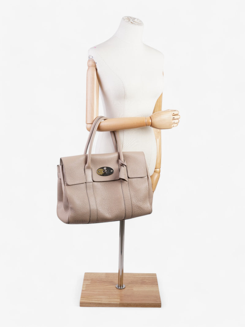  Mulberry Bayswater Neutral Grained Leather