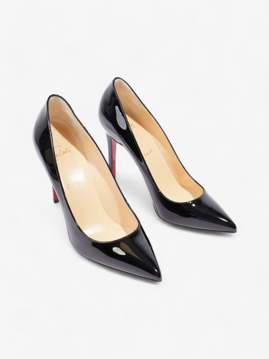 Christian Louboutin Pigalle  100 Black Patent Leather EU 39.5 UK 6.5 Image 2