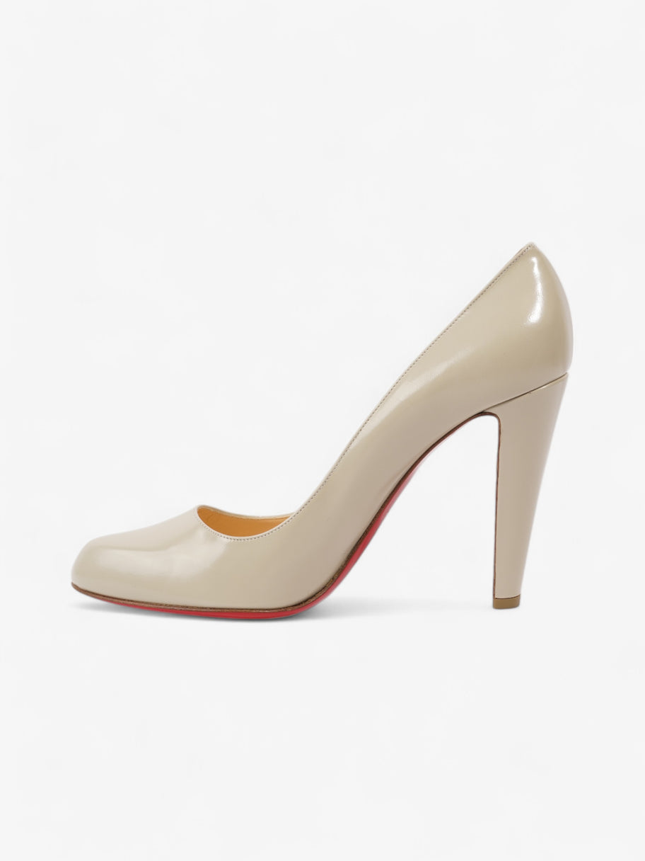 Christian Louboutin Decollete 110mm Beige Leather EU 40 UK 7 Image 3