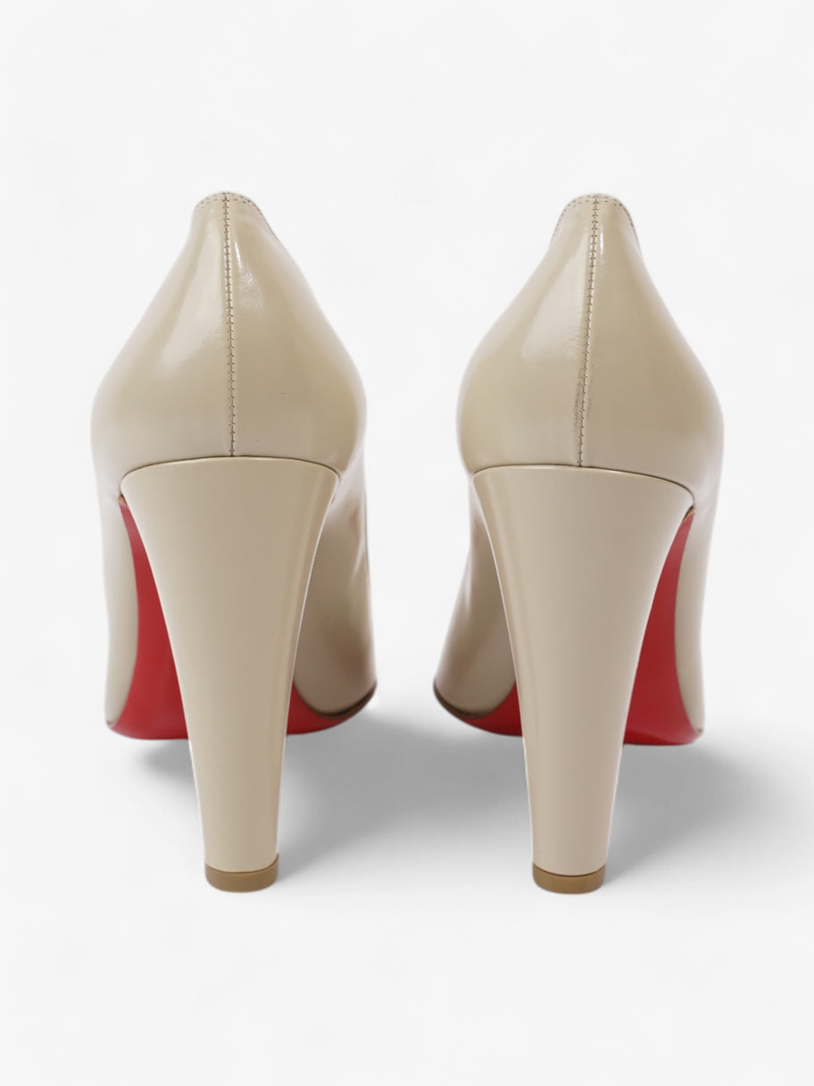 Christian Louboutin Decollete 110mm Beige Leather EU 40 UK 7 Image 6