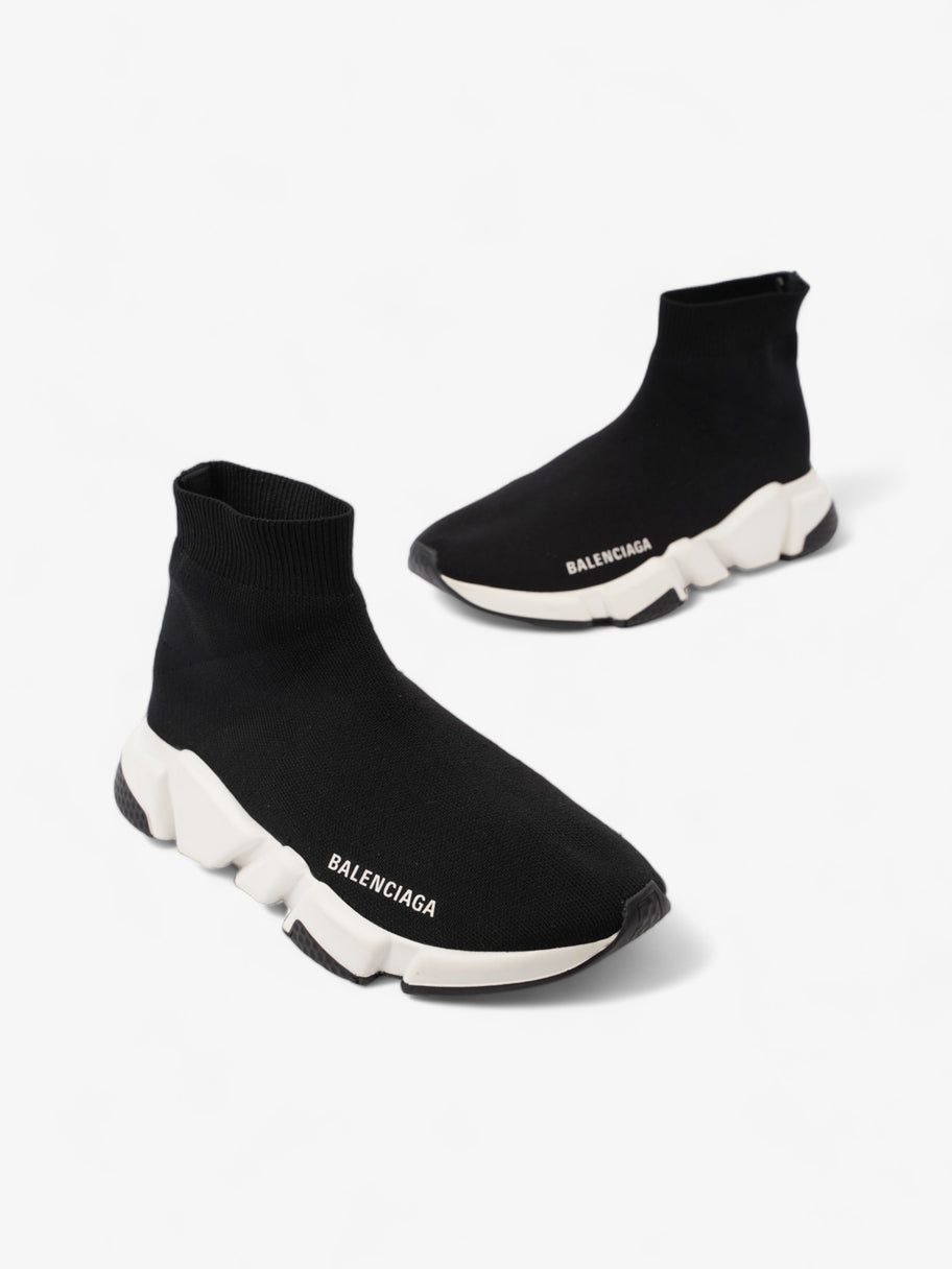 Balenciaga Speed Sneakers Black / White Cotton EU 37 UK 4 Image 9