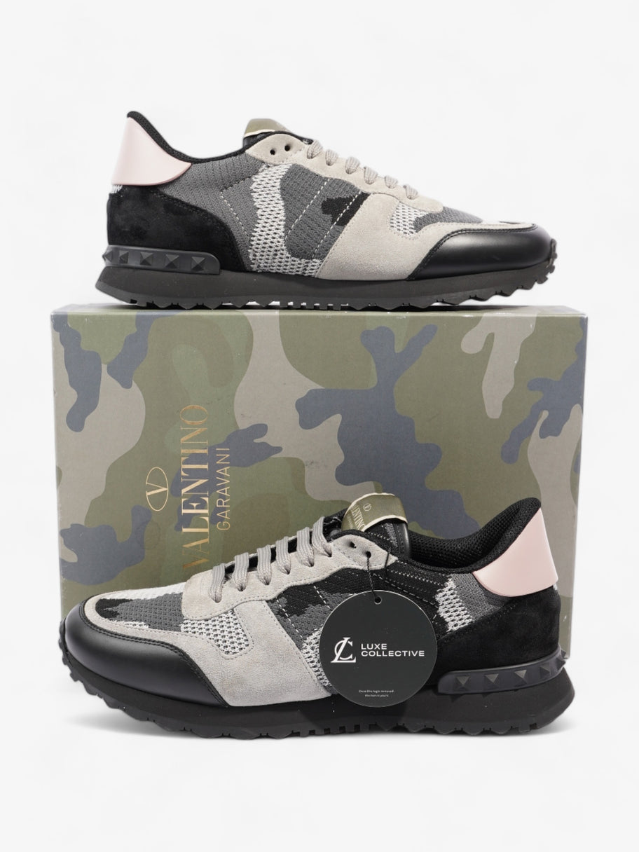 Rockrunner Sneakers Grey Camo / Black / Pink Mesh EU 39 UK 6 Image 10