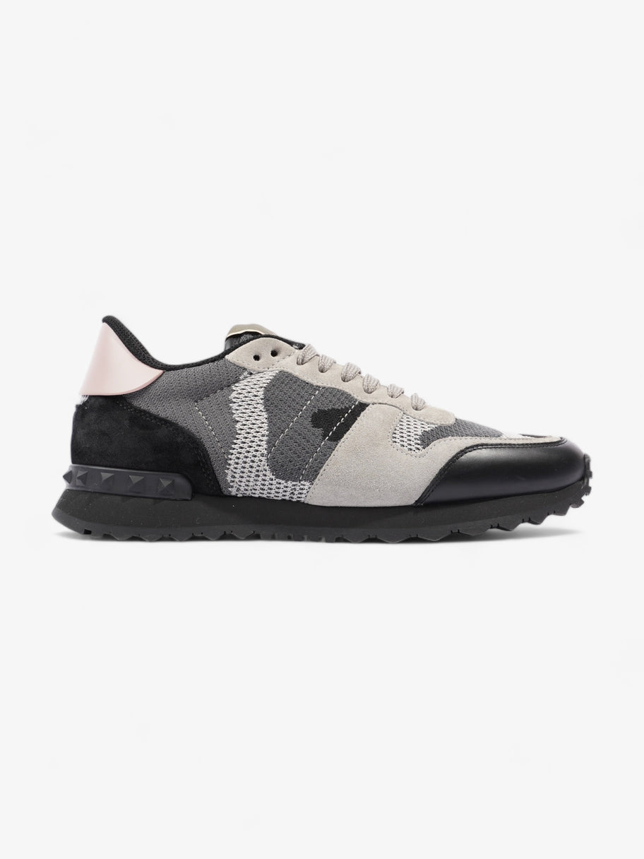 Rockrunner Sneakers Grey Camo / Black / Pink Mesh EU 39 UK 6 Image 1