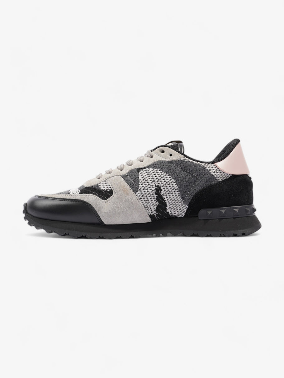 Rockrunner Sneakers Grey Camo / Black / Pink Mesh EU 39 UK 6 Image 3