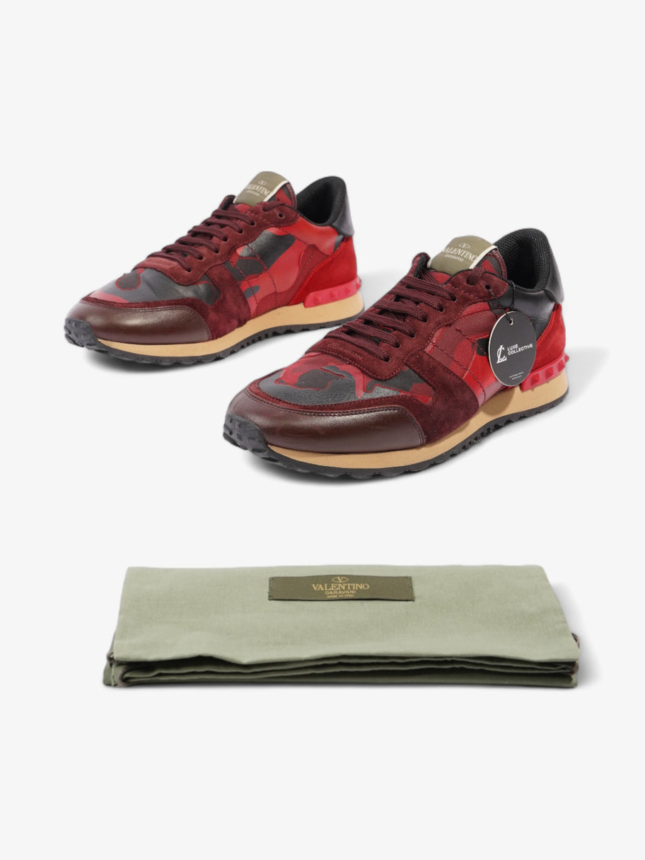 Valentino Rockrunner Red / Black Suede EU 43 UK 9 Image 10