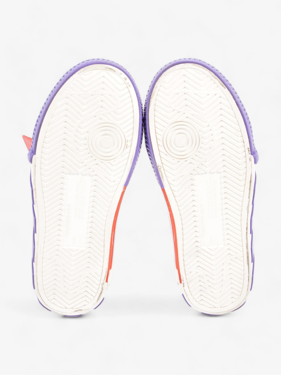 Off White Low Vulcanized White / Violet Canvas EU 35 UK 2 Image 7