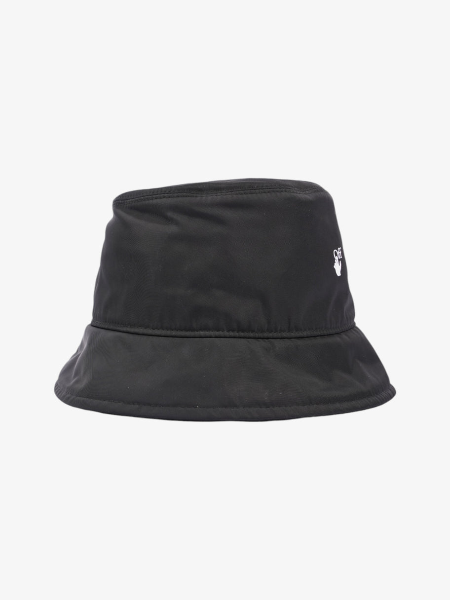 Off White Bucket hat Black Polyester Small Image 4