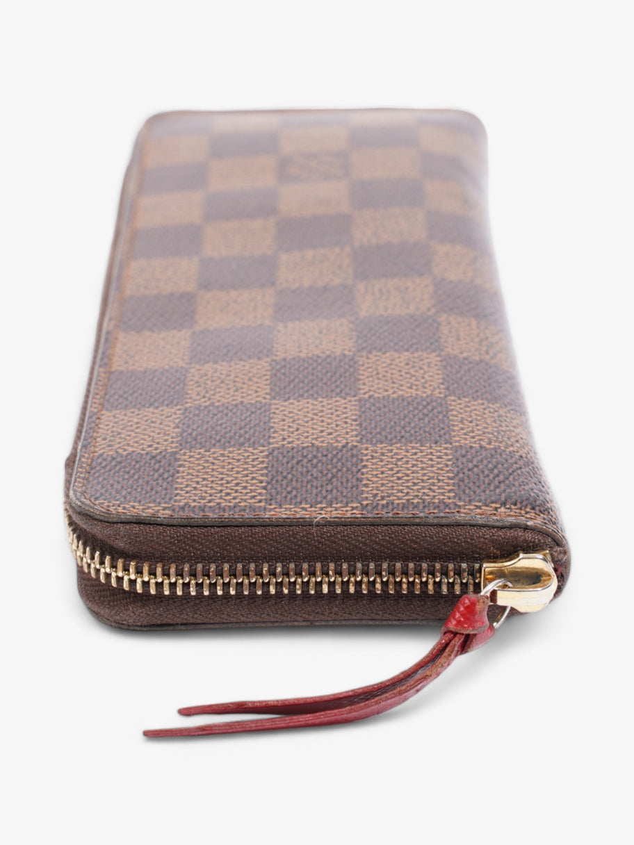 Louis Vuitton Clemence Damier Ebene / Cherry Canvas Image 4