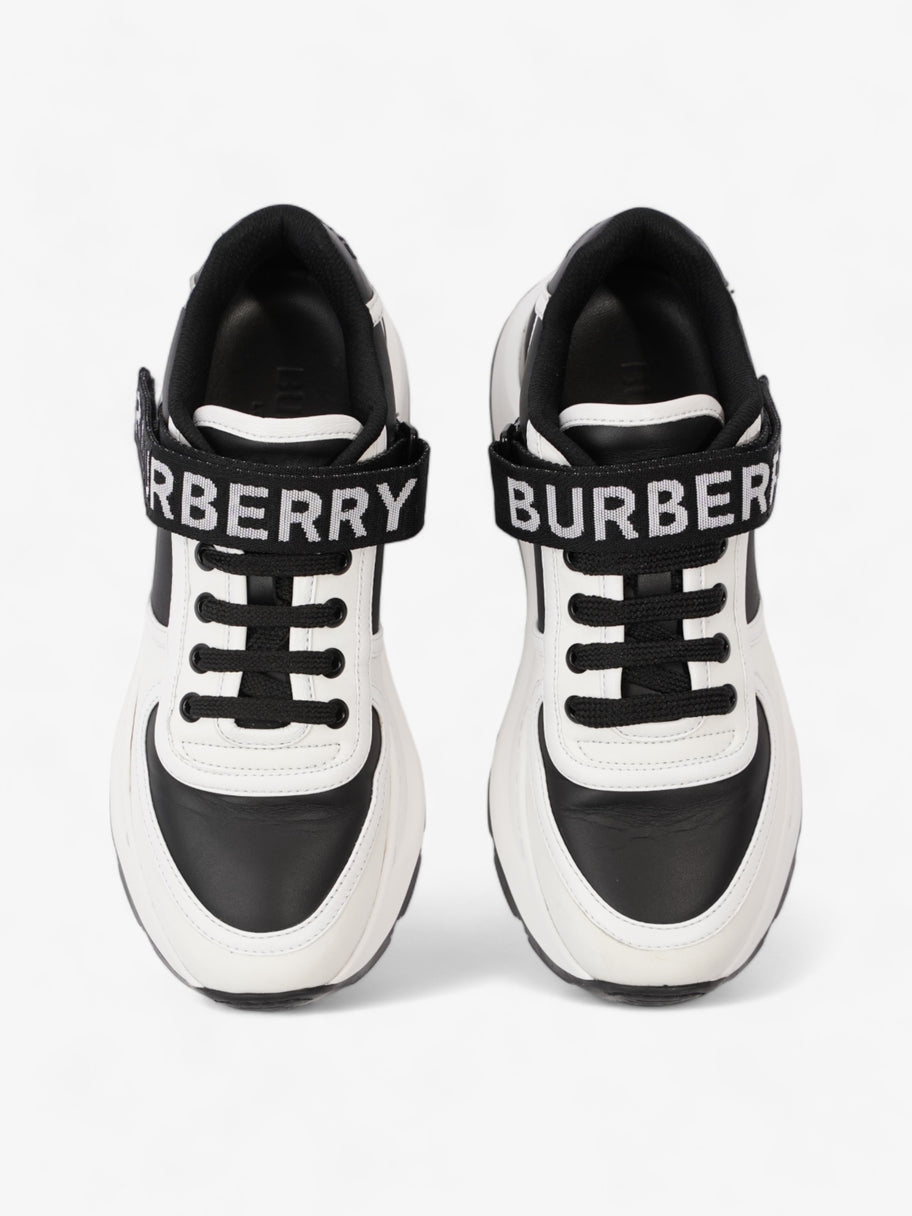 Burberry Ronnie Black / White Leather EU 36 UK 3 Image 8