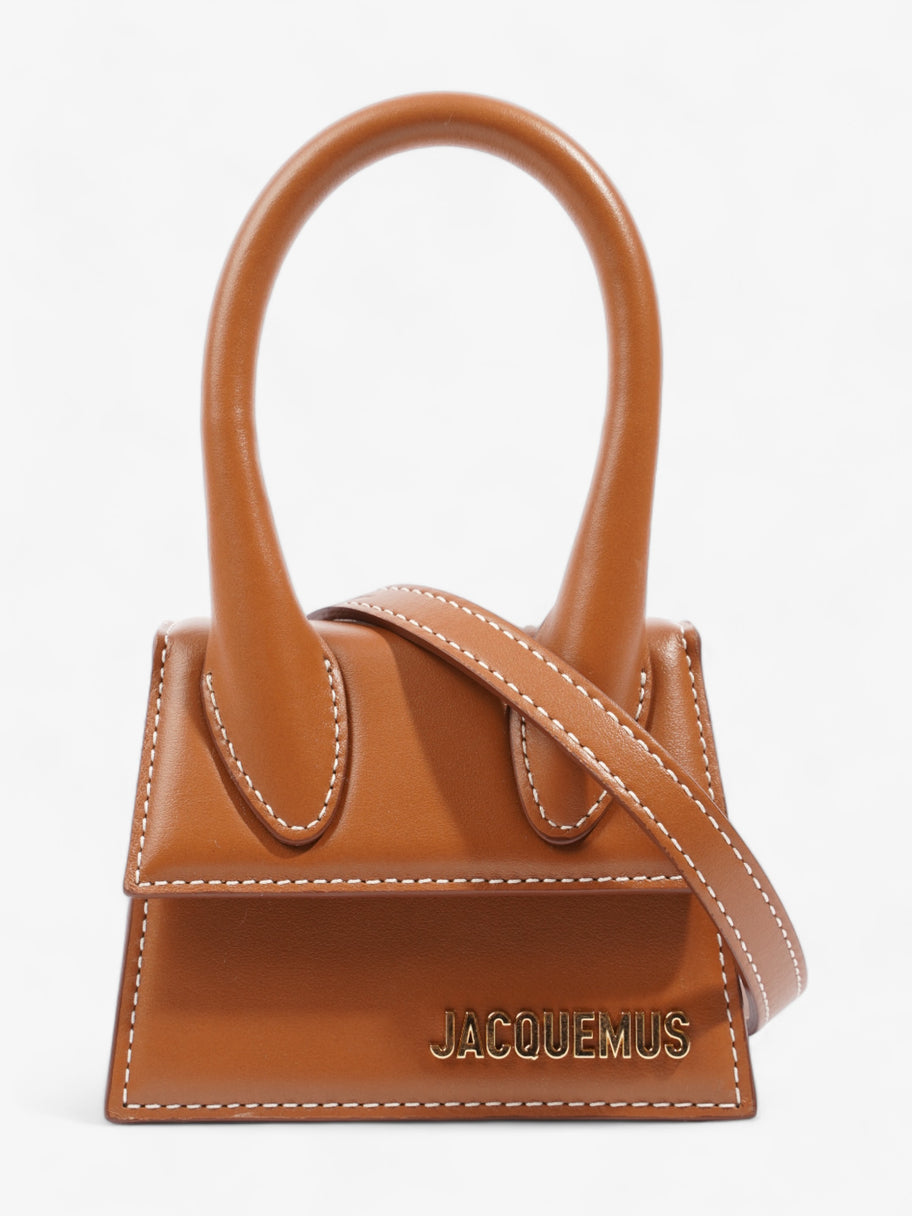 Jacquemus Le Chiquito Light Brown Leather Image 1