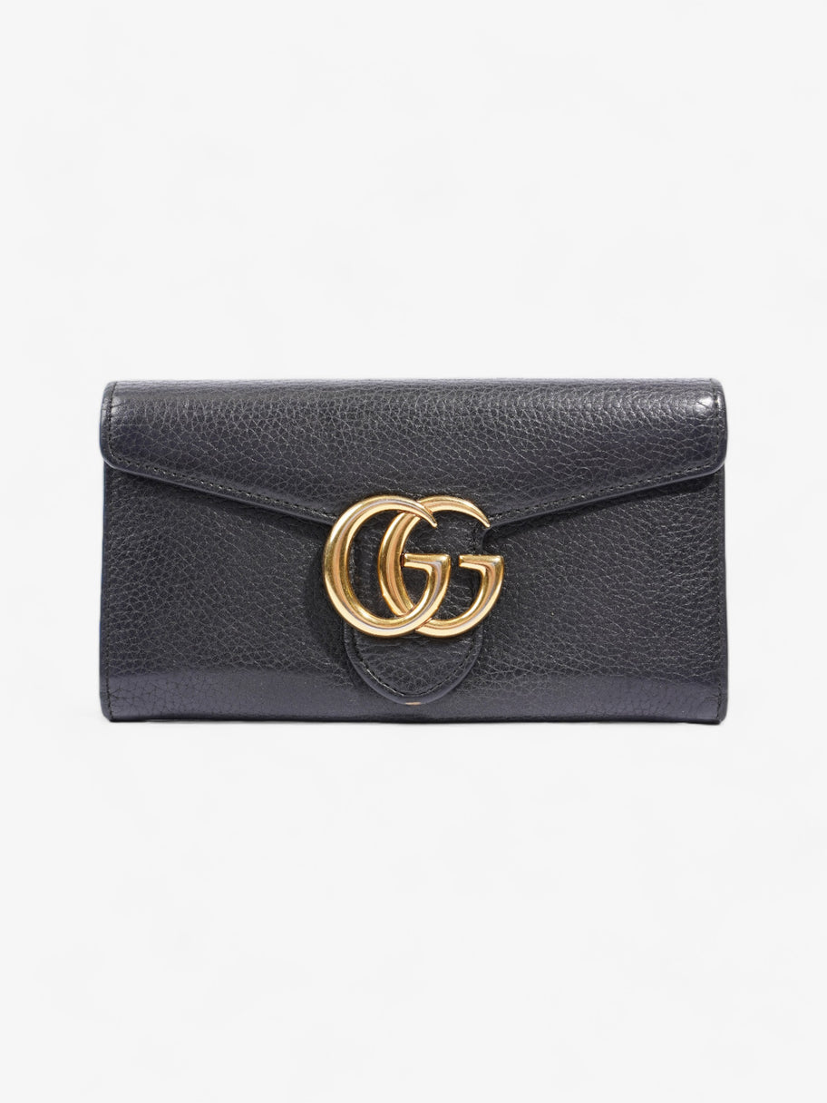 Gucci Marmont Wallet Black Leather Image 1