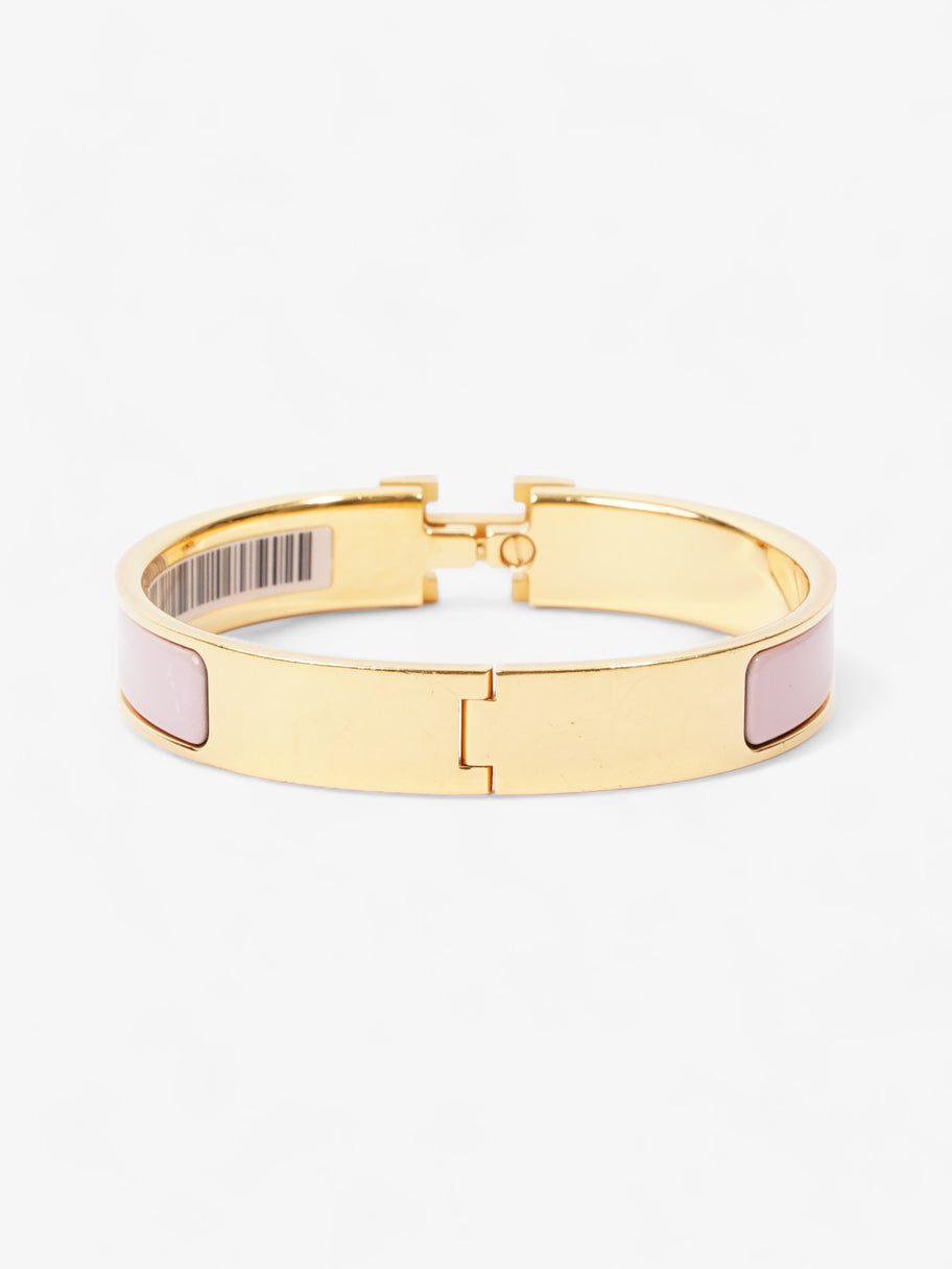 Hermes Clic H Bracelet Rose Candeur Enamel PM Image 3