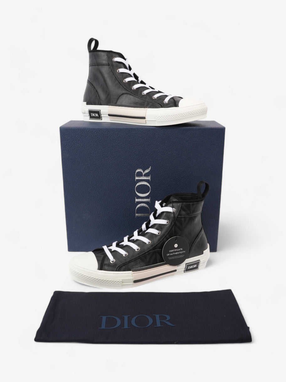 Christian Dior B23 High Top Black / White Canvas EU 43 UK 9 Image 10