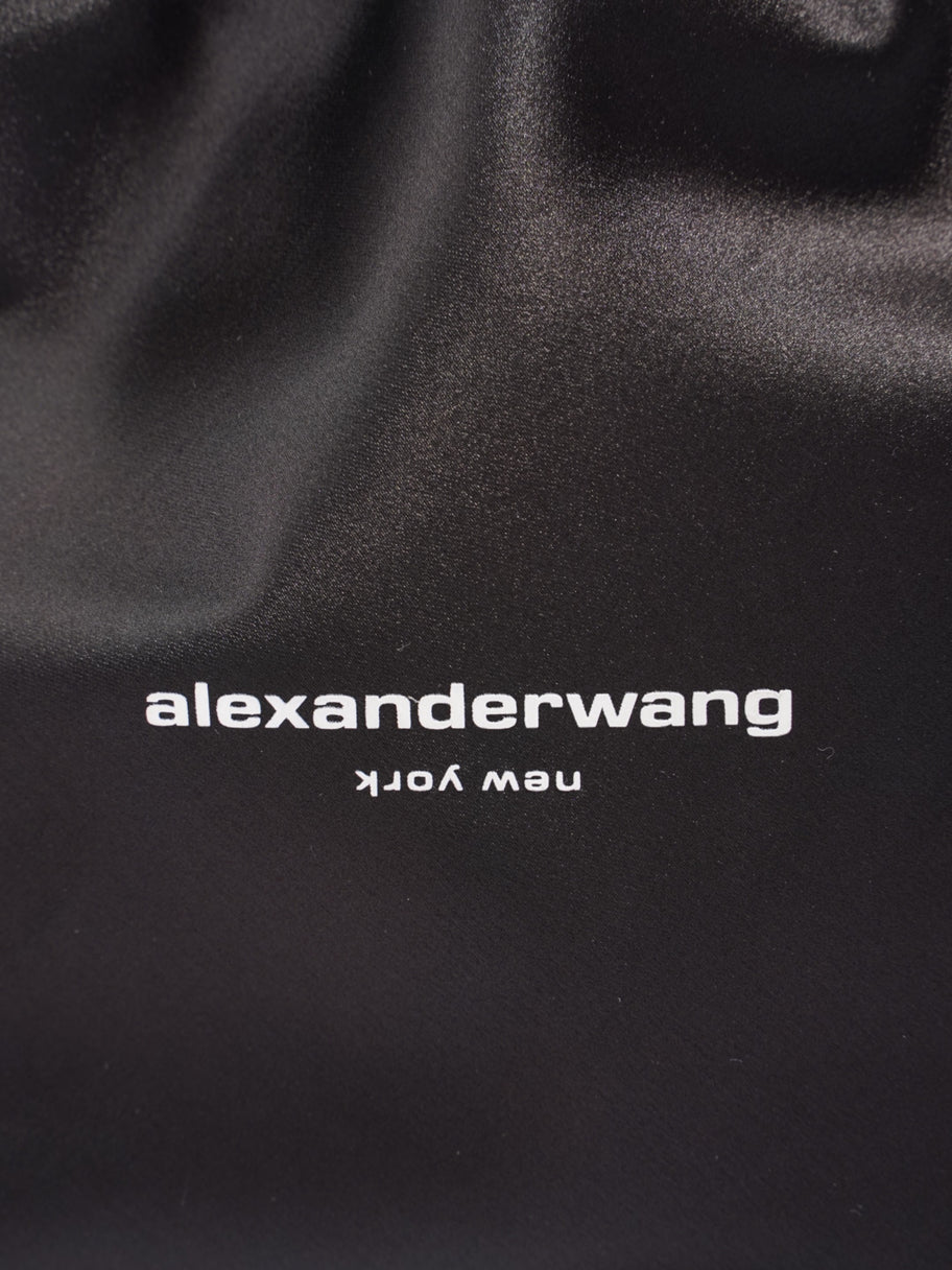 Alexander Wang Ryan Black Satin Image 8