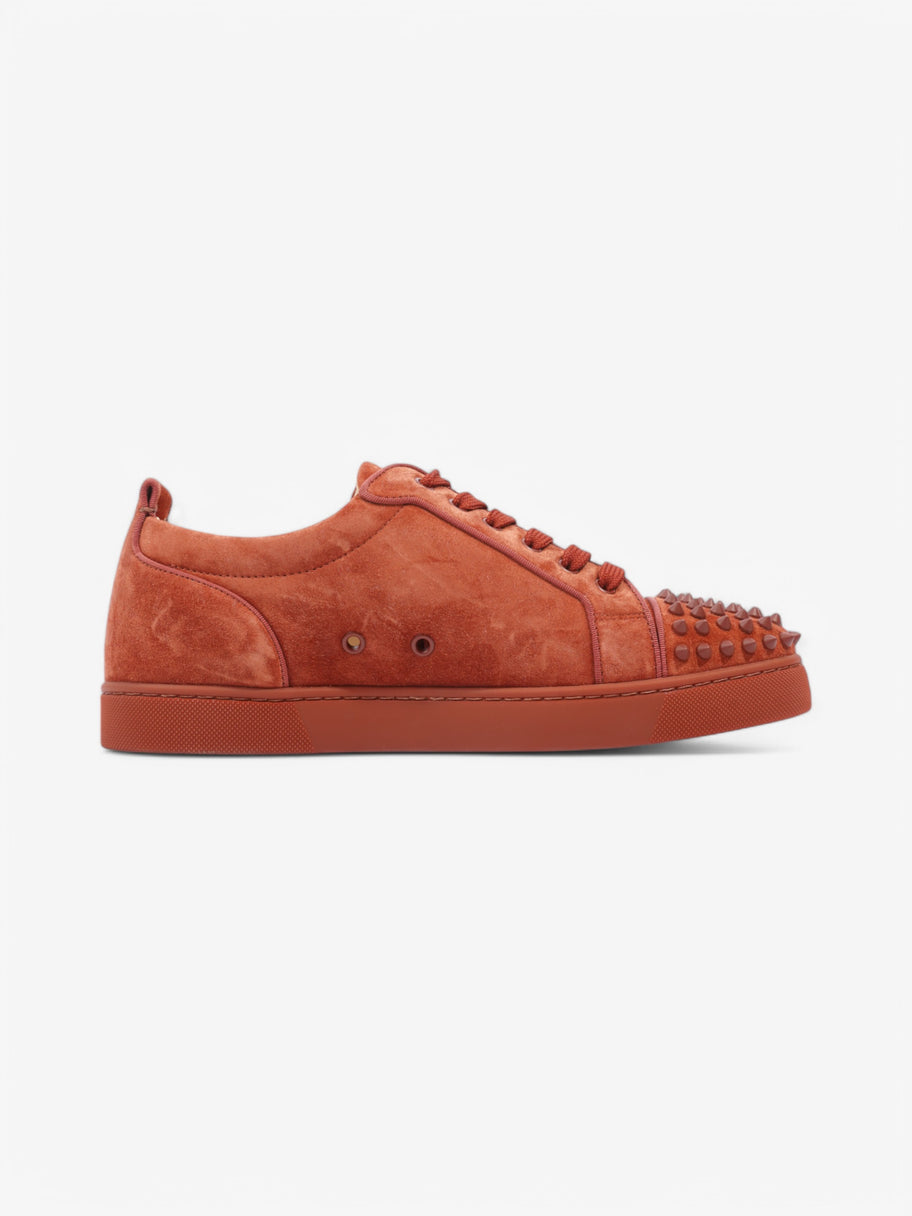 Christian Louboutin Louis Junior Spike Burnt Orange Suede EU 43 UK 9 Image 4