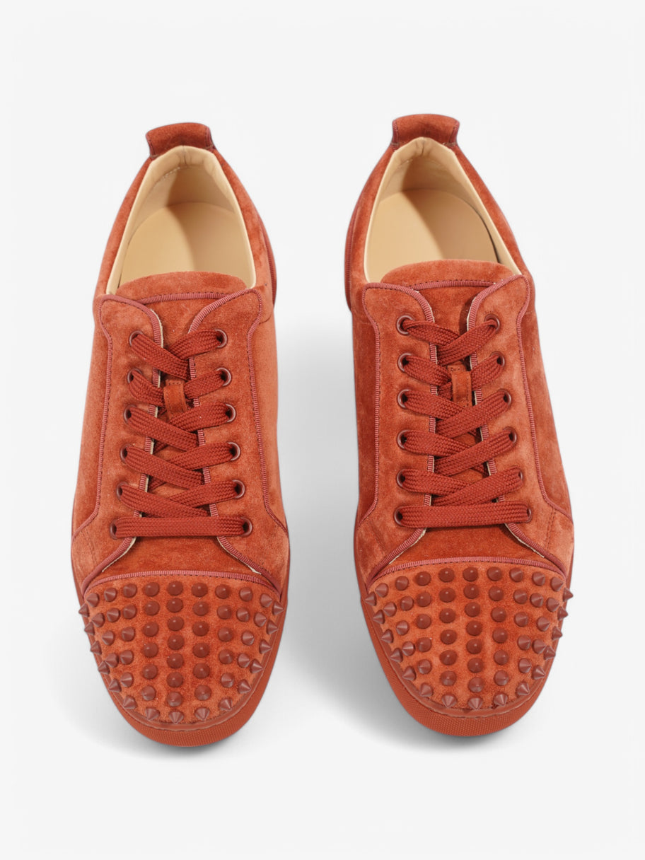 Christian Louboutin Louis Junior Spike Burnt Orange Suede EU 43 UK 9 Image 8