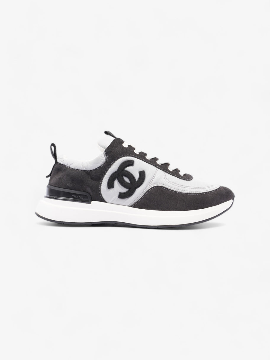 CC Low Top Sneakers Black / White / Grey Suede EU 38.5 UK 5.5 Image 1