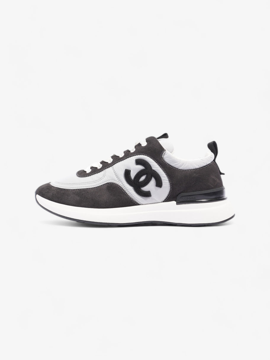 CC Low Top Sneakers Black / White / Grey Suede EU 38.5 UK 5.5 Image 5