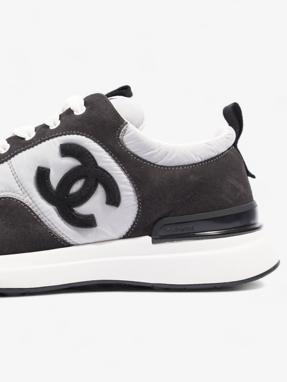 CC Low Top Sneakers Black / White / Grey Suede EU 38.5 UK 5.5 Image 9