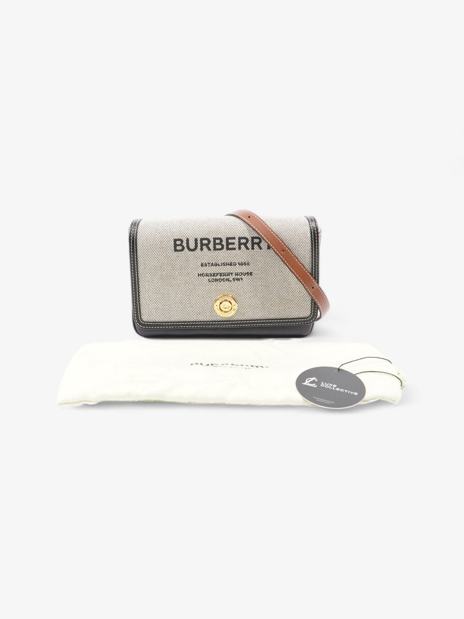 Burberry Horseferry Print Grey / Black / Brown  Leather Image 9