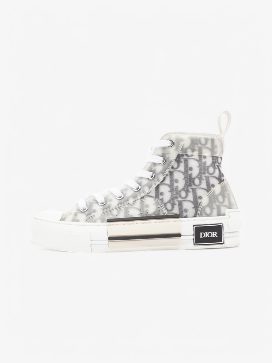 Christian Dior B23 High-tops White  / Grey Oblique Rubber EU 37 UK 4 Image 5