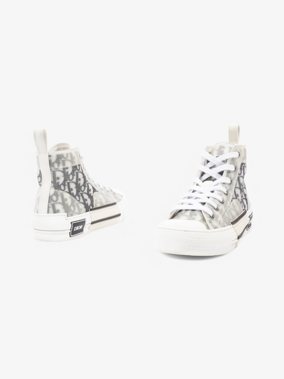 Christian Dior B23 High-tops White  / Grey Oblique Rubber EU 37 UK 4 Image 9