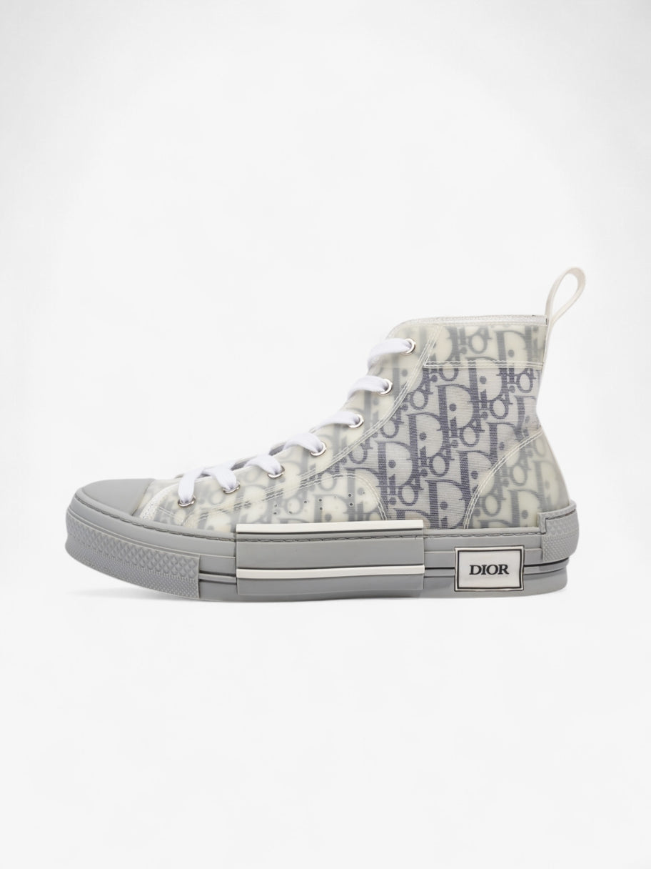 Christian Dior B23 High-tops Grey Oblique  / White Mesh EU 41 UK 7 Image 5