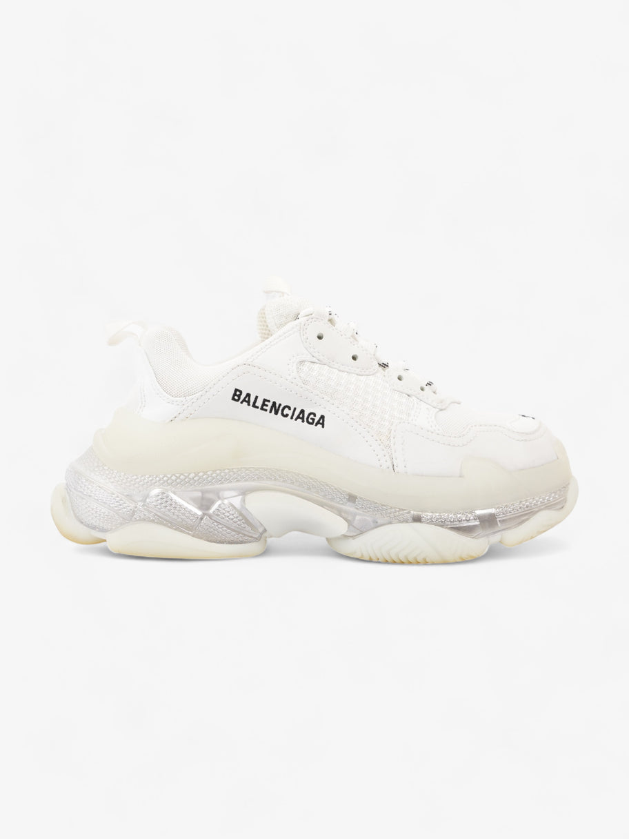 Triple S Clear Sole White Mesh EU 37 UK 4 Image 1