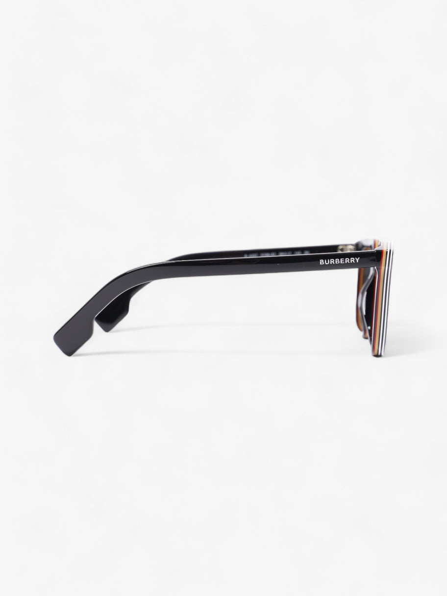 Burberry Carnaby Sunglasses Black Acetate 145mm Image 4