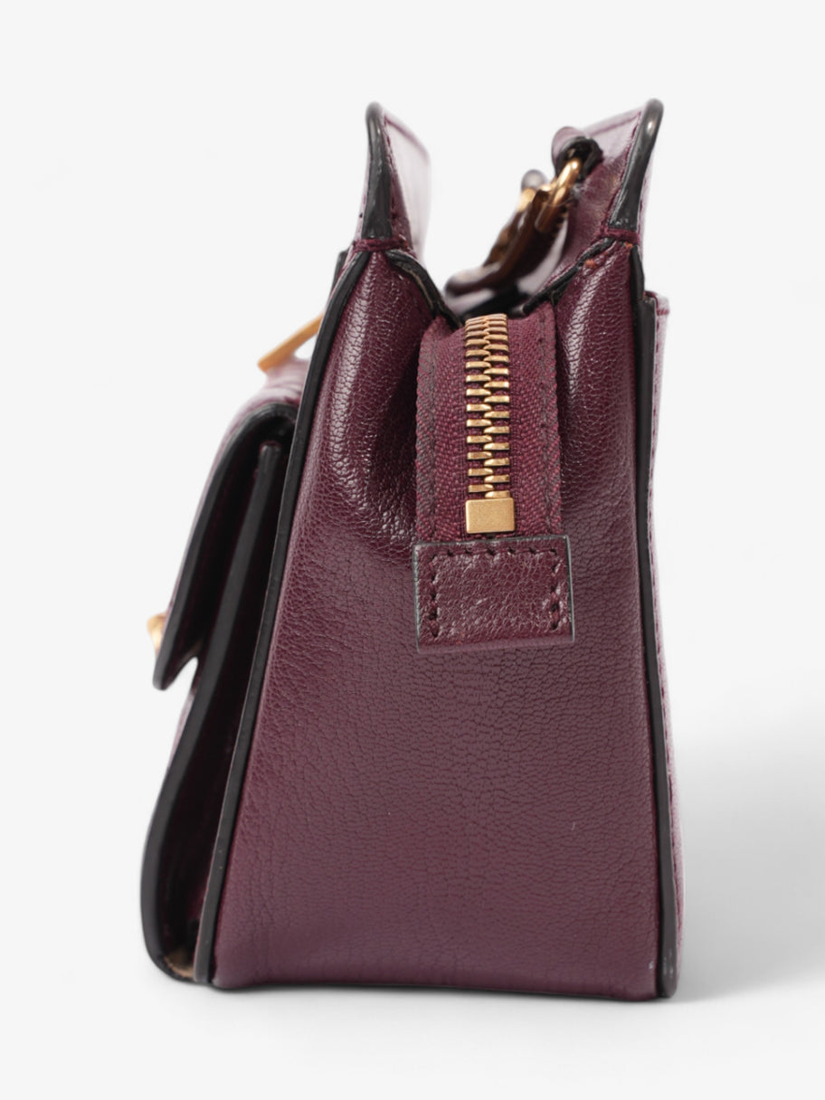 Givenchy Pocket Crossbody Maroon  Leather Image 3