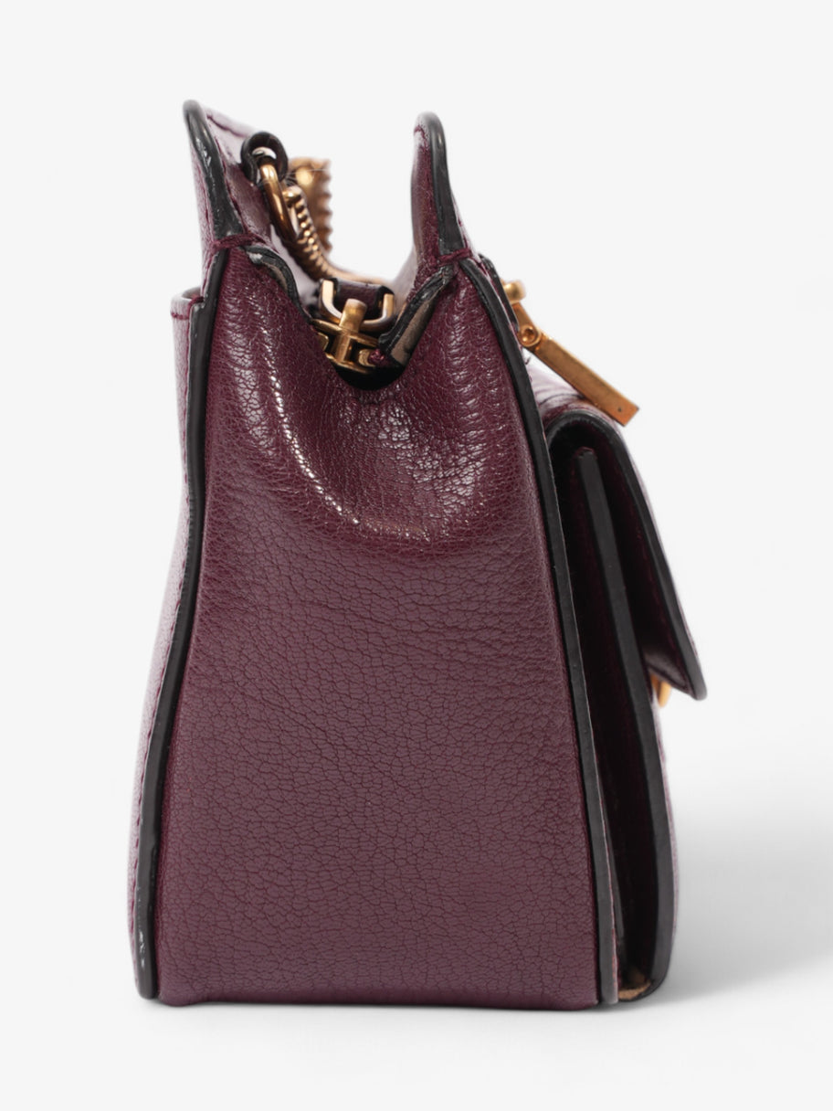 Givenchy Pocket Crossbody Maroon  Leather Image 5