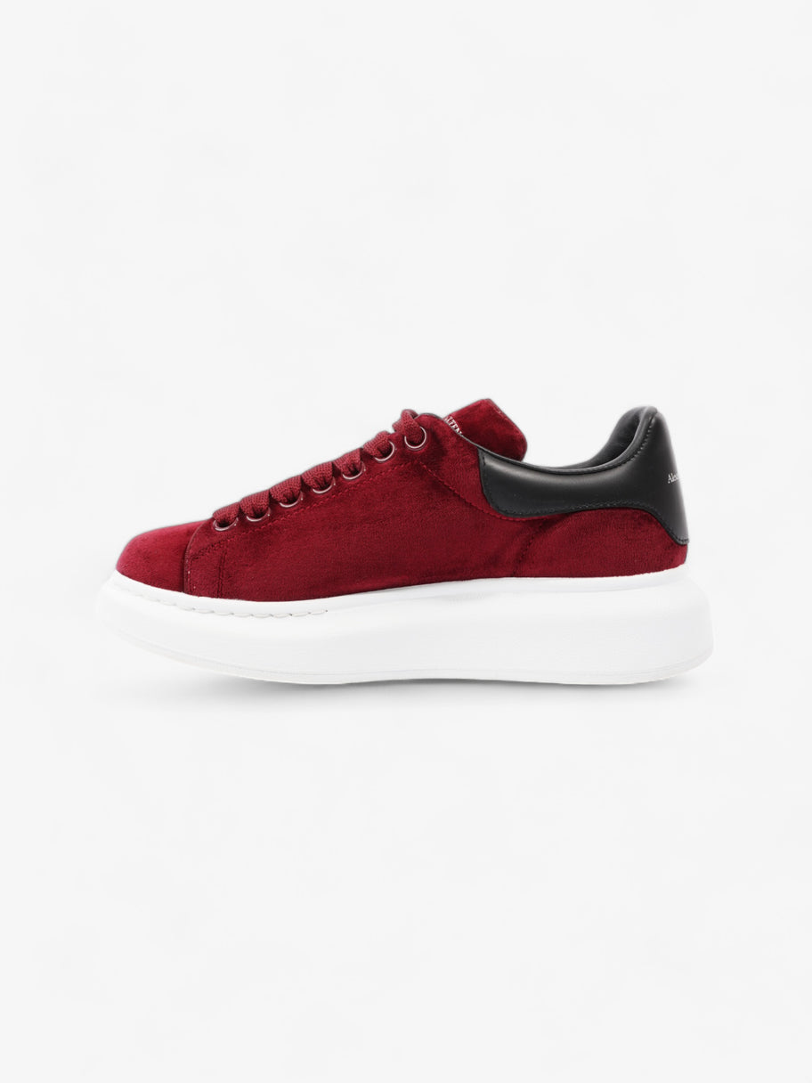 Alexander McQueen Oversized Sneakers Maroon / Black Velvet EU 37.5 UK 4.5 Image 3