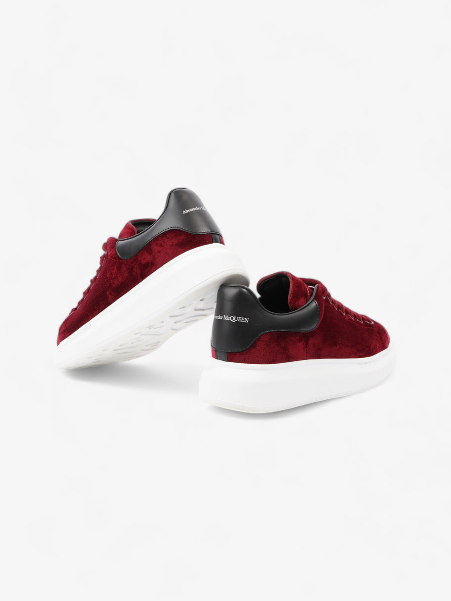 Alexander McQueen Oversized Sneakers Maroon / Black Velvet EU 37.5 UK 4.5 Image 9