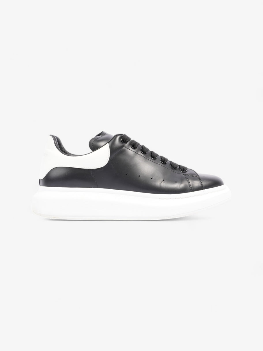 Alexander McQueen Oversized Sneaker Black / White Tab Leather EU 45 UK 11 Image 1