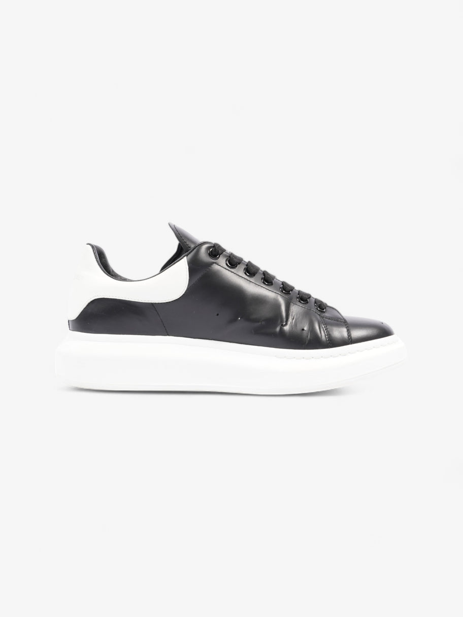 Alexander McQueen Oversized Sneaker Black / White Tab Leather EU 45 UK 11 Image 4