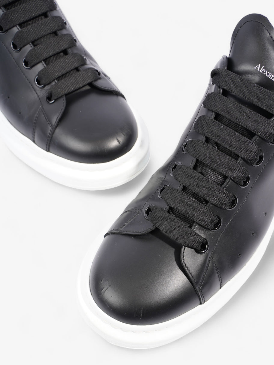 Alexander McQueen Oversized Sneaker Black / White Tab Leather EU 45 UK 11 Image 9