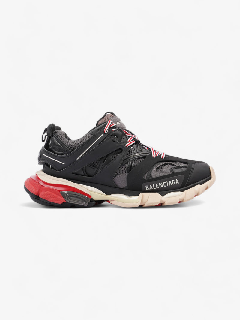  Balenciaga Track Black / Red / Grey Mesh EU 38 UK 5