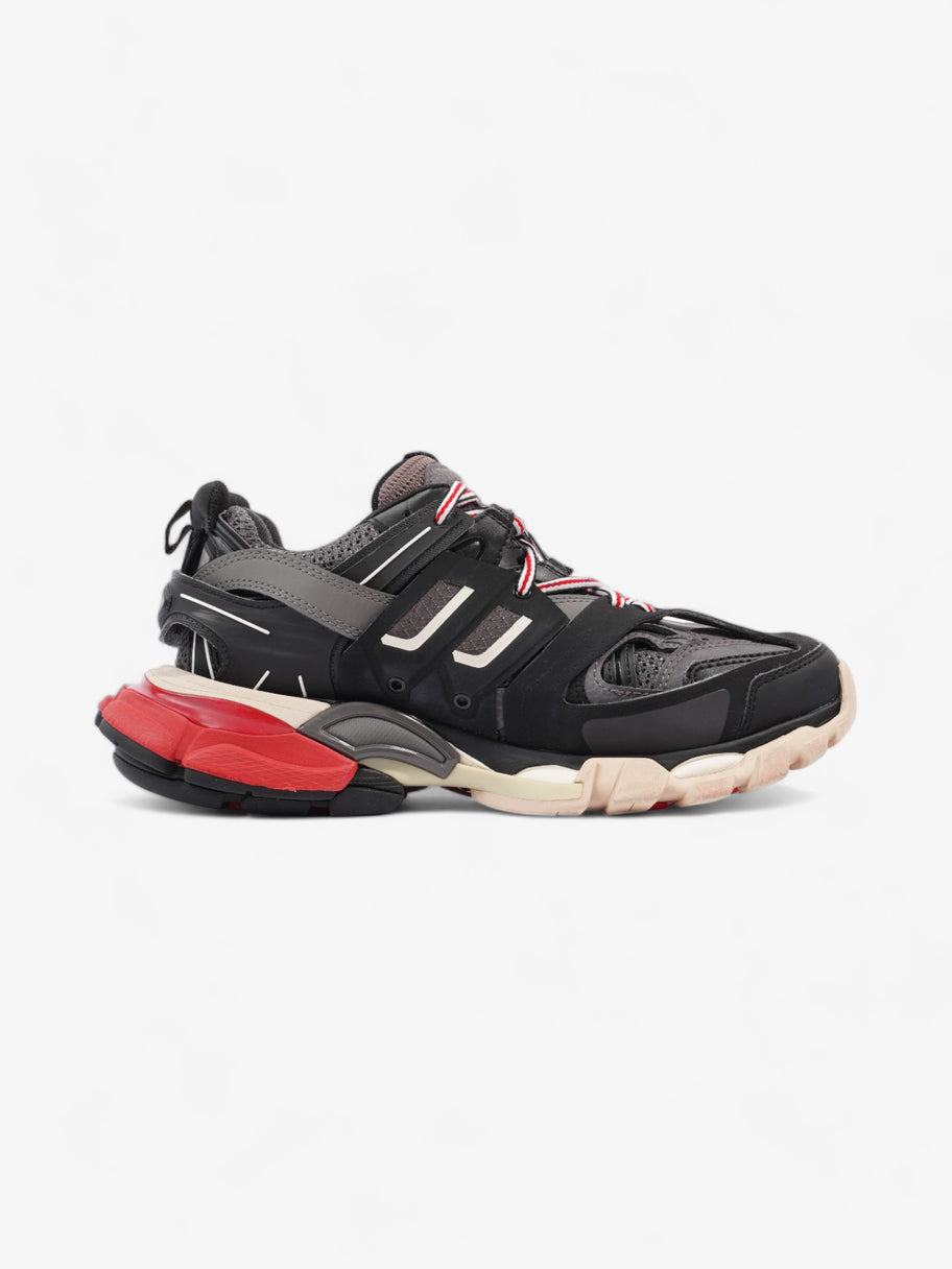 Balenciaga Track Black / Red / Grey Mesh EU 38 UK 5 Image 4