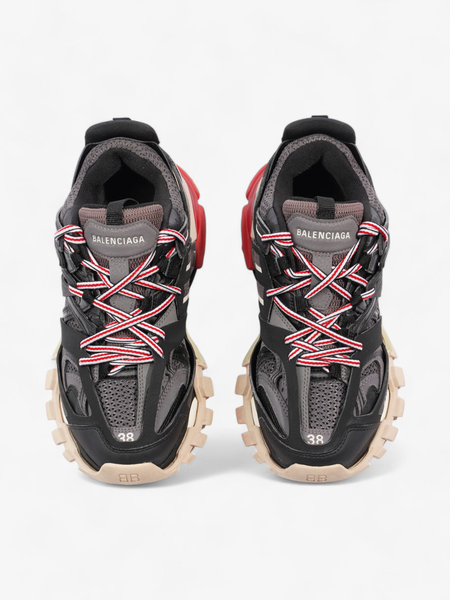 Balenciaga Track Black / Red / Grey Mesh EU 38 UK 5 Image 8