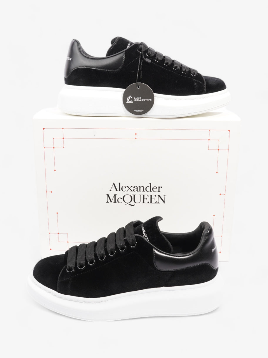 Alexander McQueen Oversized Sneakers Black Velvet EU 39 UK 6 Image 10