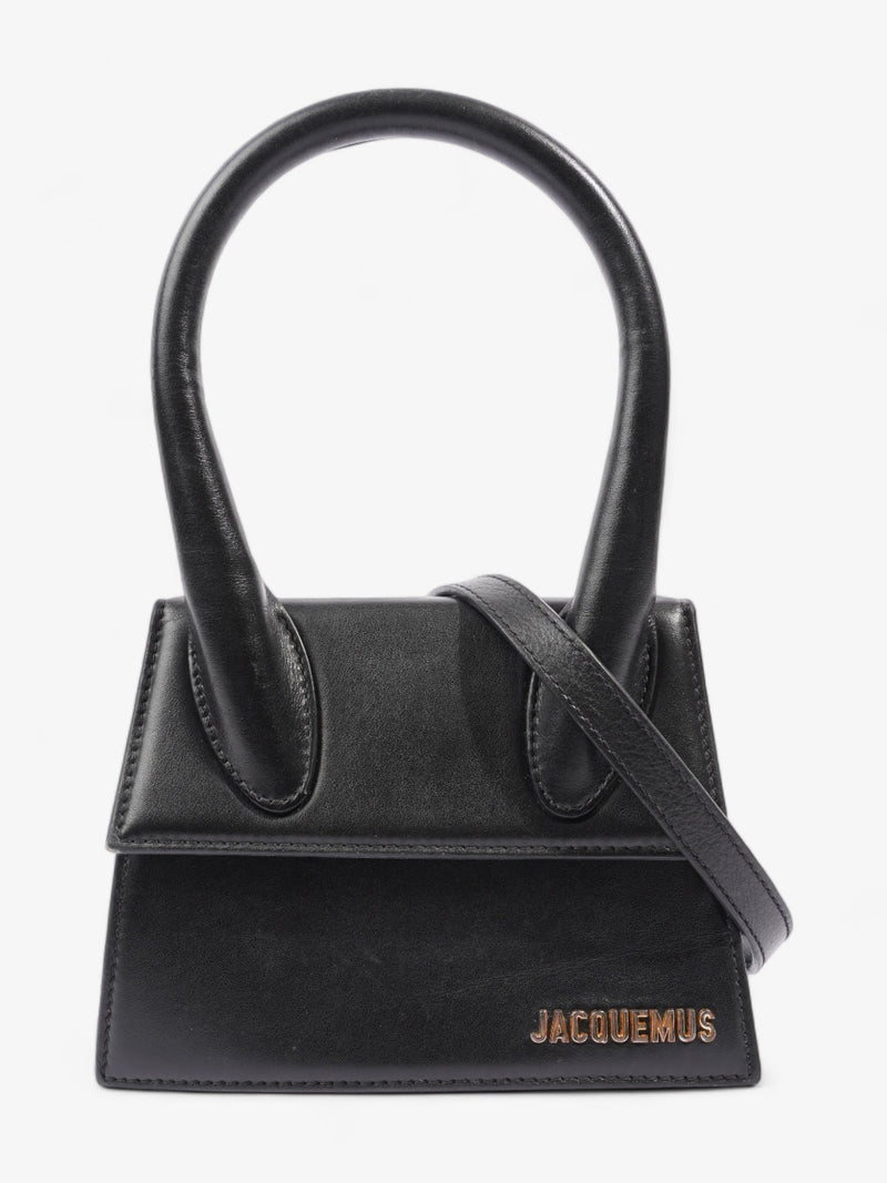  Jacquemus Le Chiquito Moyen Black Leather